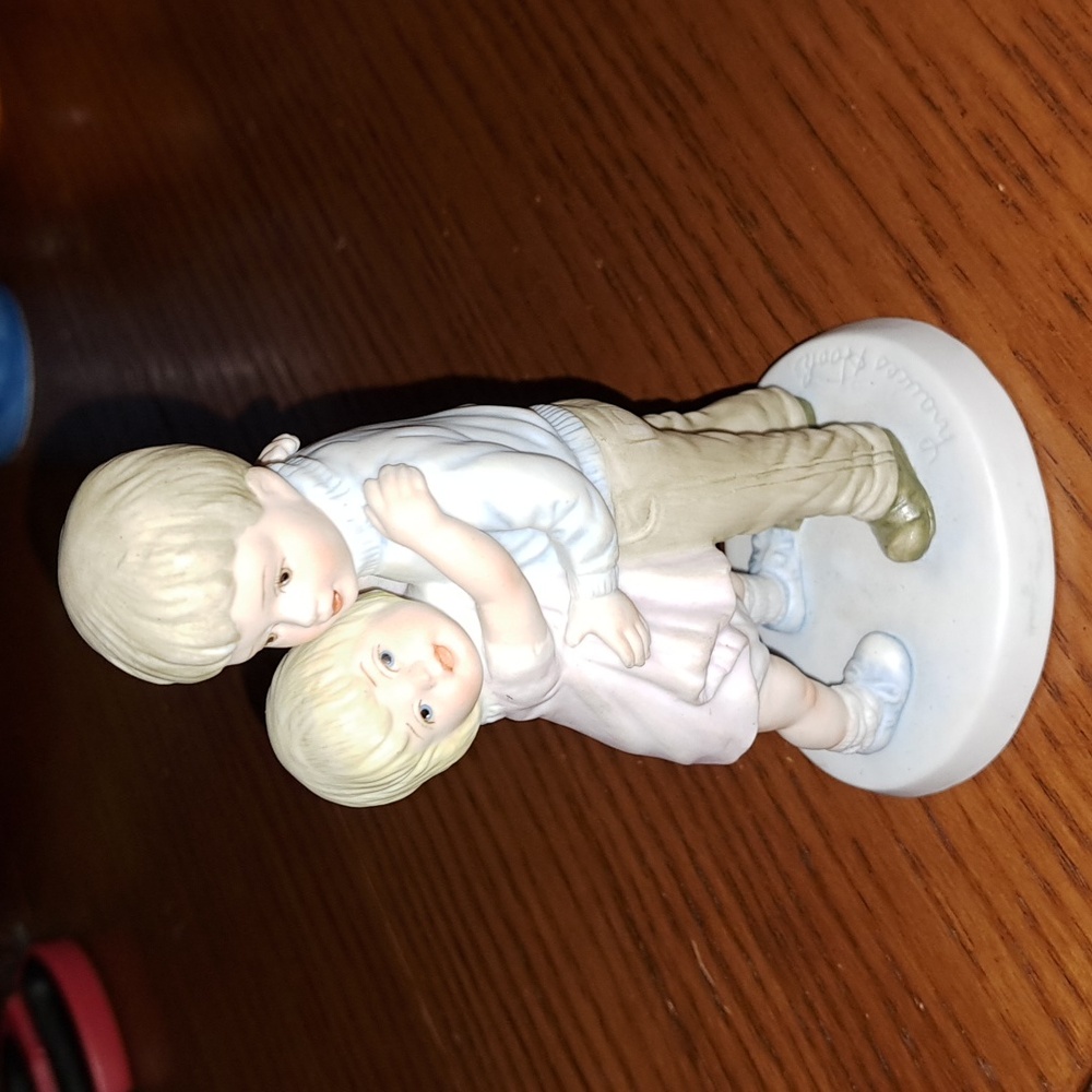 Ceramic of My Big Brother from a Child's World by Frances Hook